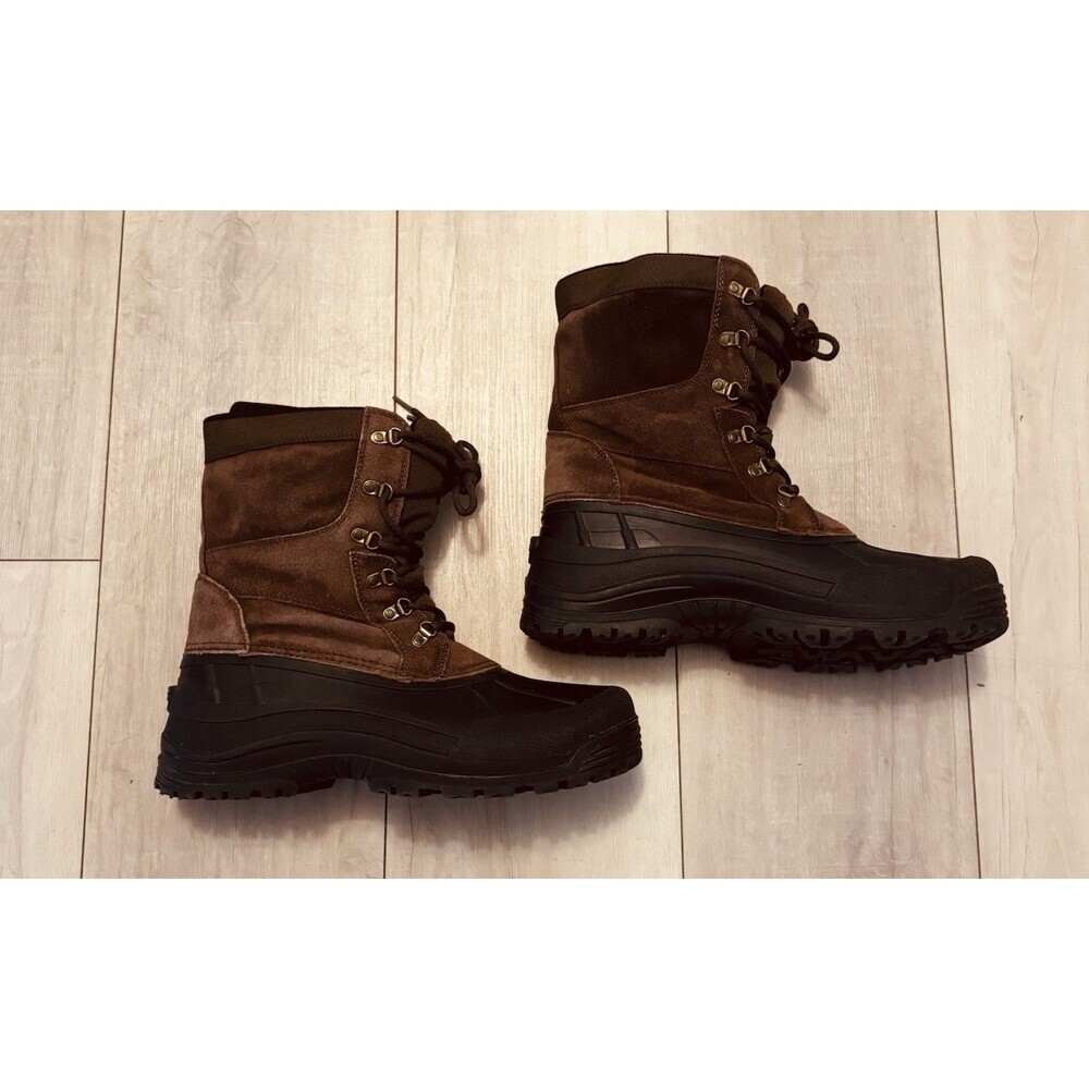 Tamarack Winter Waterproof Removable Liner Lace Up Boots Mens Sz 13